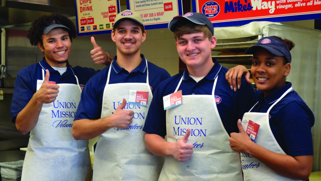 Jersey Mike s Month Of Giving Union Mission Ministries